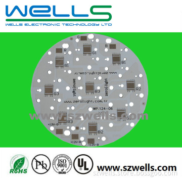 LED Lighting Aluminium PCB with Immersion Tin Finishing